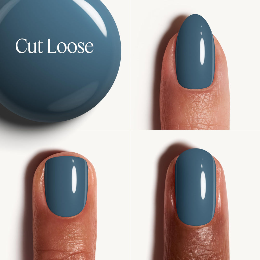 essie Cut Loose brush stroke demonstrating smooth application and even coverage