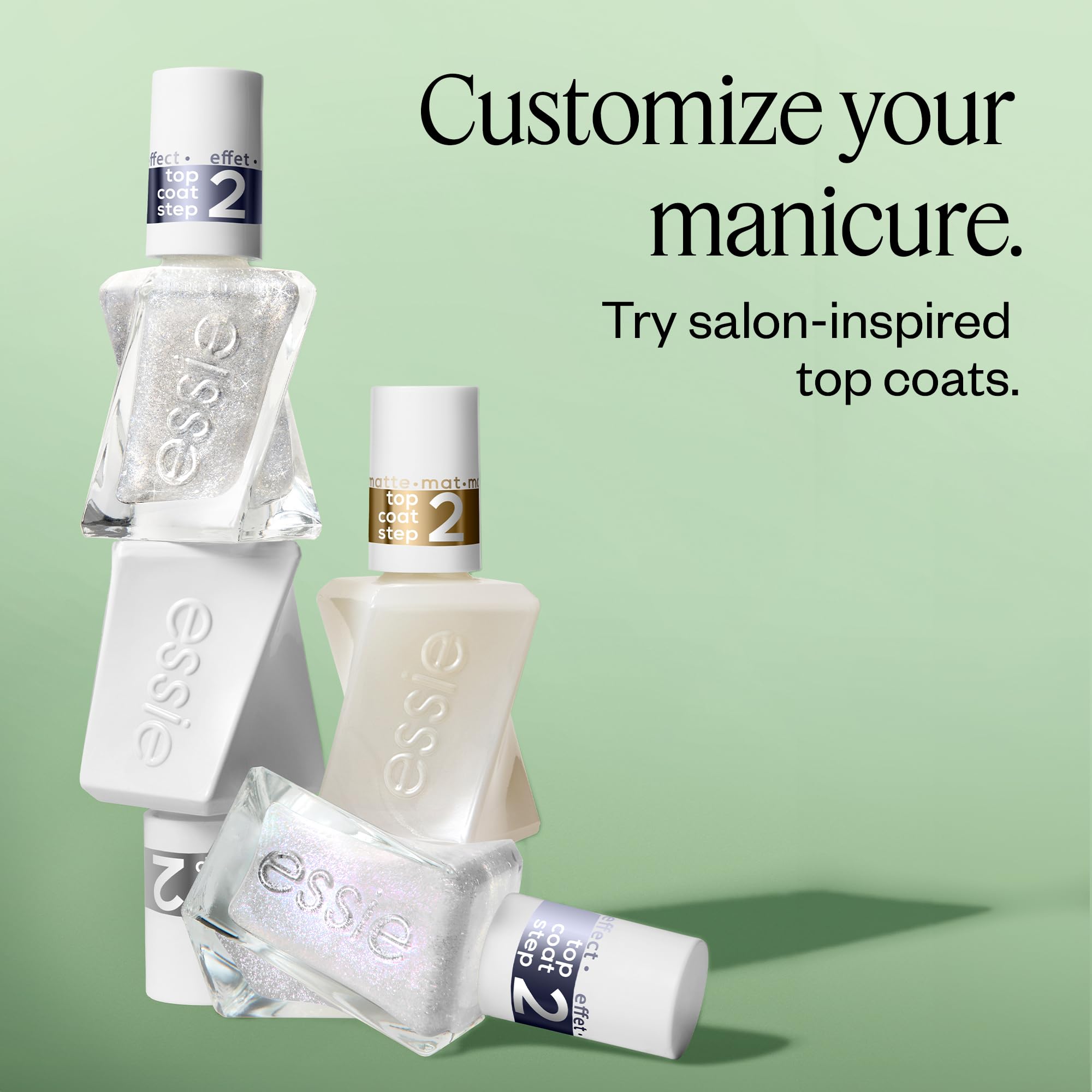 essie product label and ingredients view for informed purchase benefit