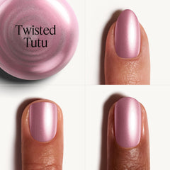essie easy-glide brush close-up demonstrating smooth, streak-free application