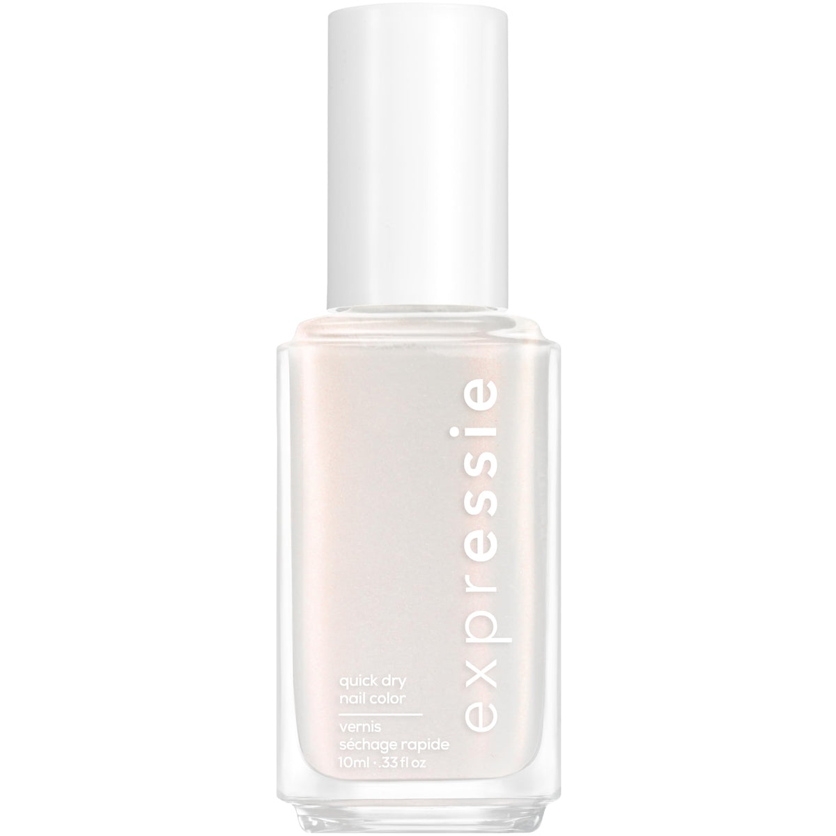 essie Expressie bottle front view showing label and fast-dry benefit