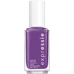 essie front bottle view showing grape purple polish and easy grab