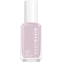 essie bottle front view showing gray shade and quick-dry benefit