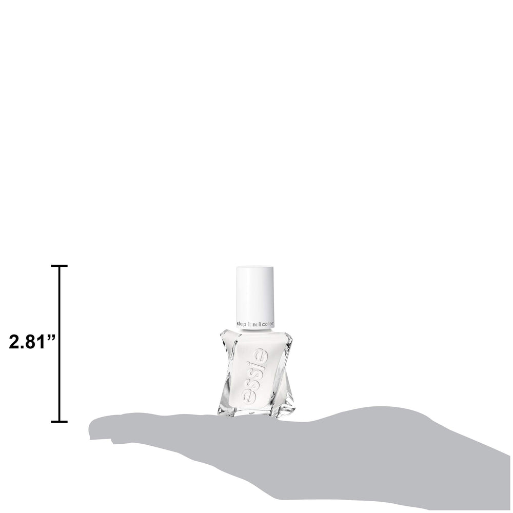 essie polish swatch on white card highlighting true ivory color and opacity benefit