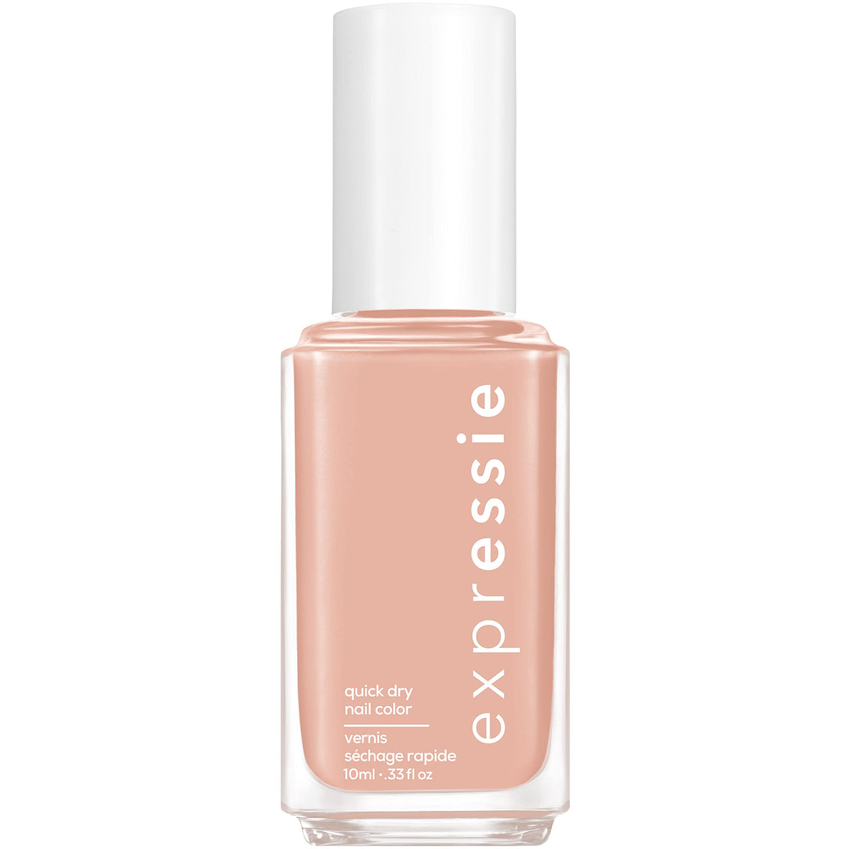 essie front packaging showing Buns Up shade and quick dry benefit