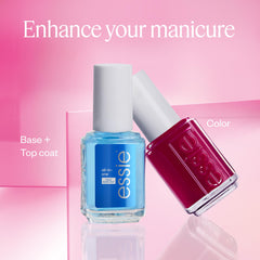 essie layered effect comparison showing varying opacity options and versatility