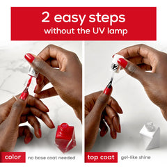 essie bottle beside remover illustrating easy acetone or non-acetone removal
