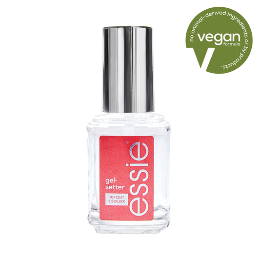 essie brush close-up illustrating smooth application and controlled stroke