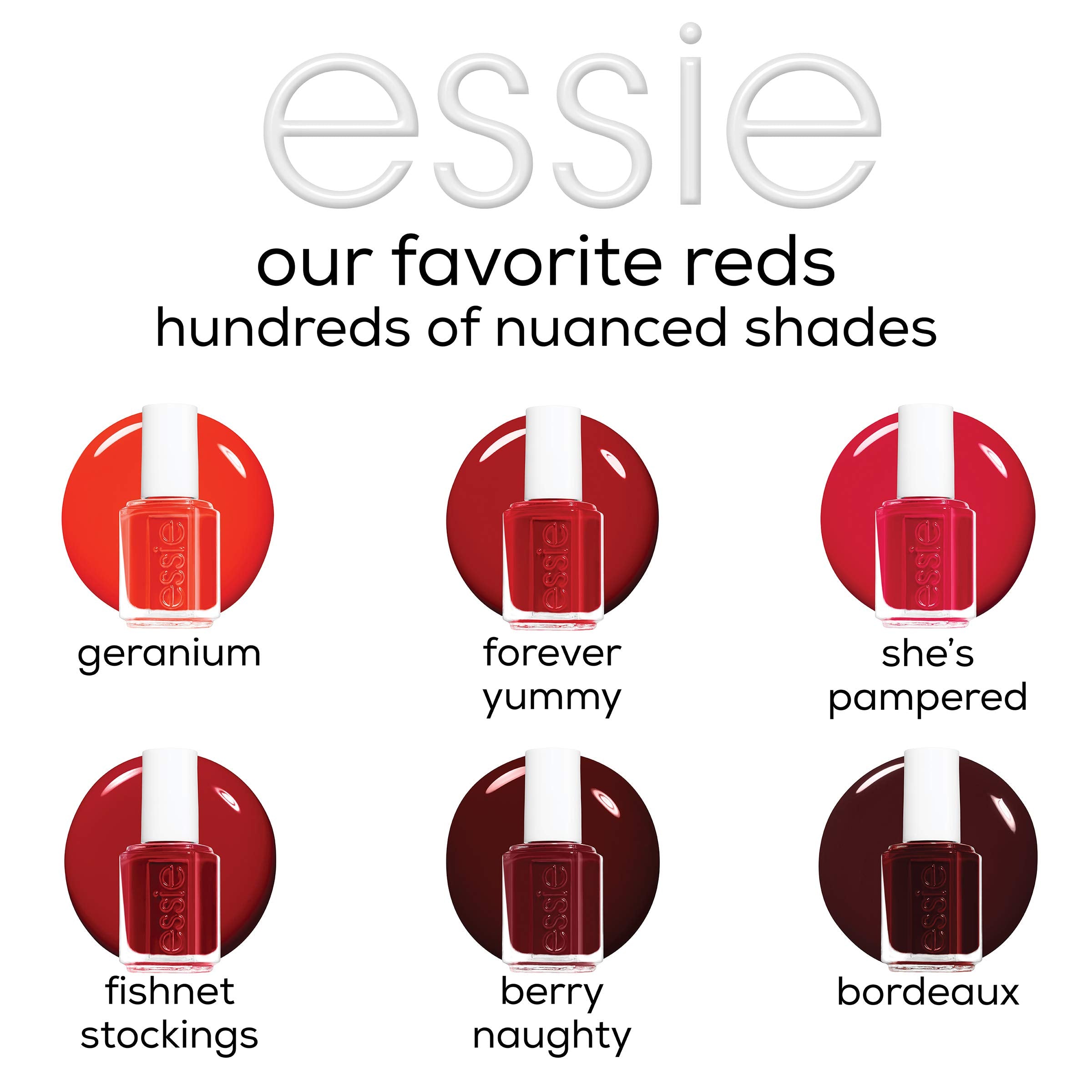 essie bottle next to a ruler size comparison for travel-friendly benefit