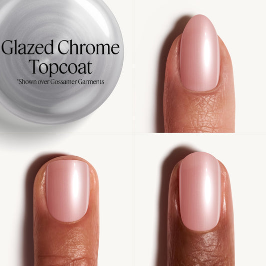 essie brush spreading metallic glaze texture for smooth reflective shine