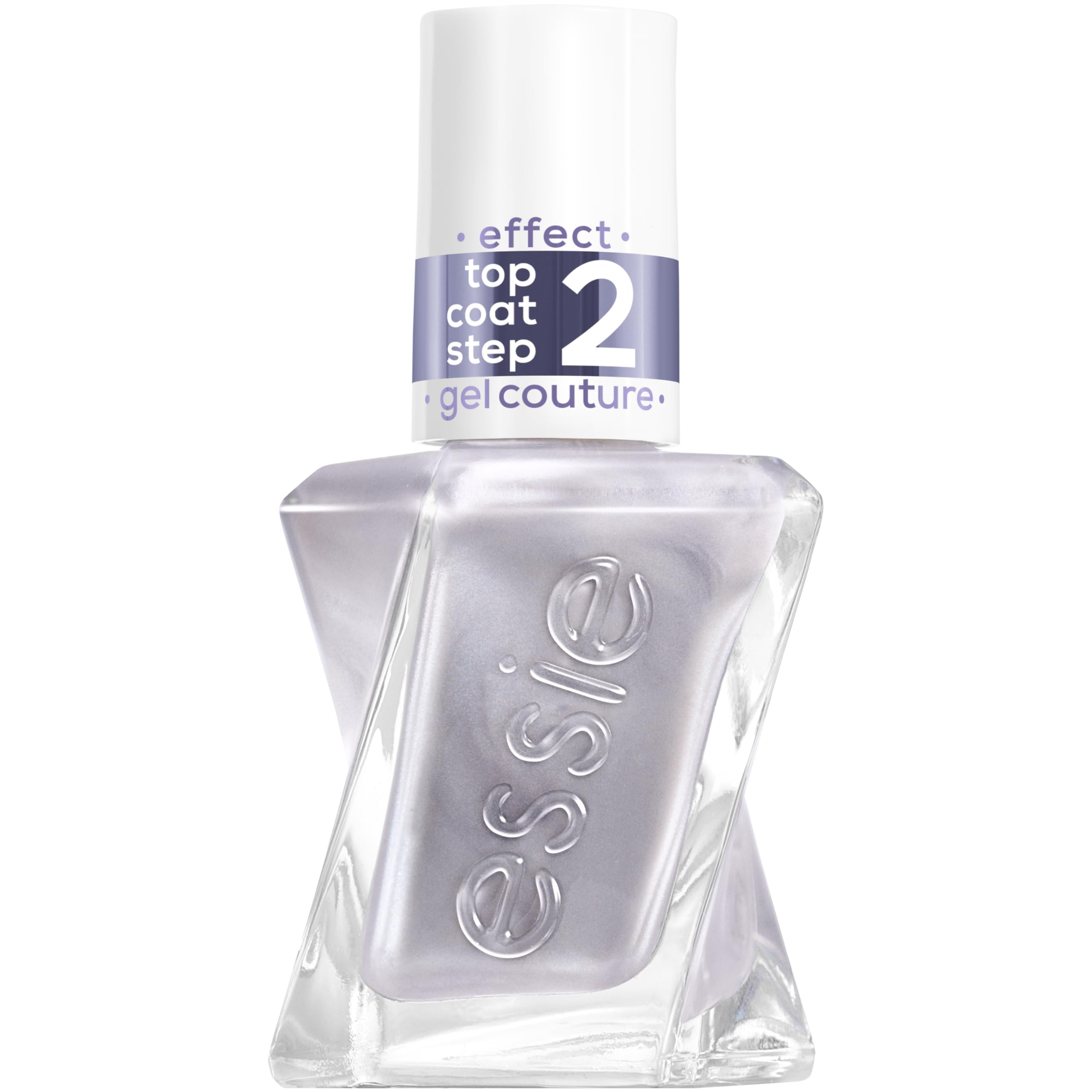 essie bottle front view showing glazed chrome finish and brand appeal
