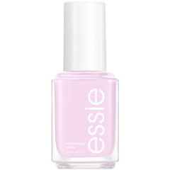 essie Go Ginza bottle front view showing soft purple shade and salon finish