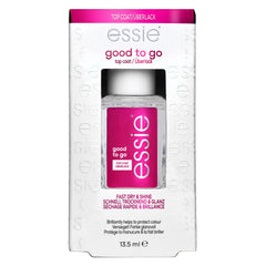 essie Good to Go front bottle showing label and quick-dry benefit