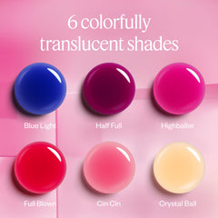 essie swatch on hand displaying Highballer color and natural glow