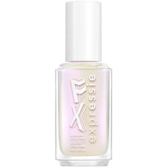 essie Iced Out FX front bottle showing pearly shimmer and quick-dry benefit