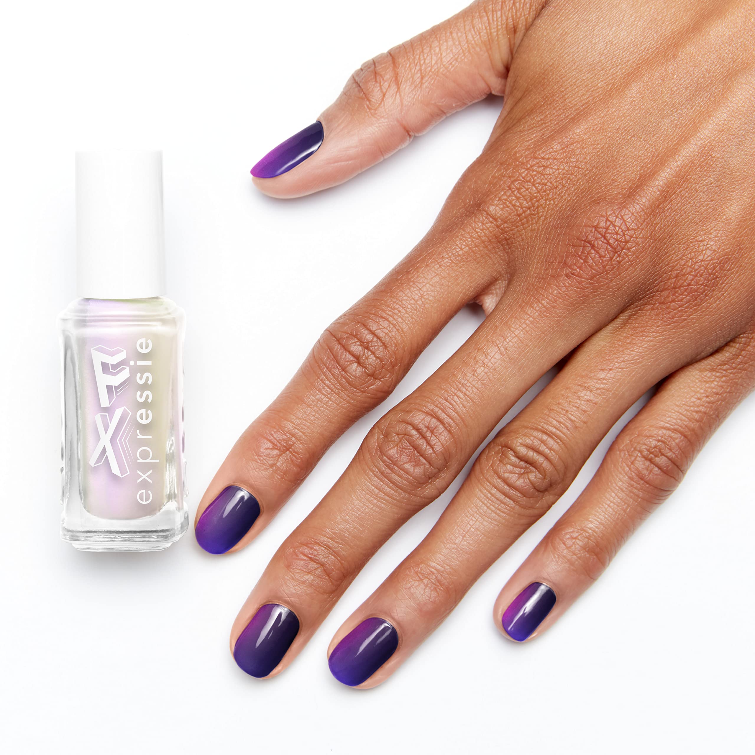 essie flatlay manicure lifestyle showing salon-inspired results at home