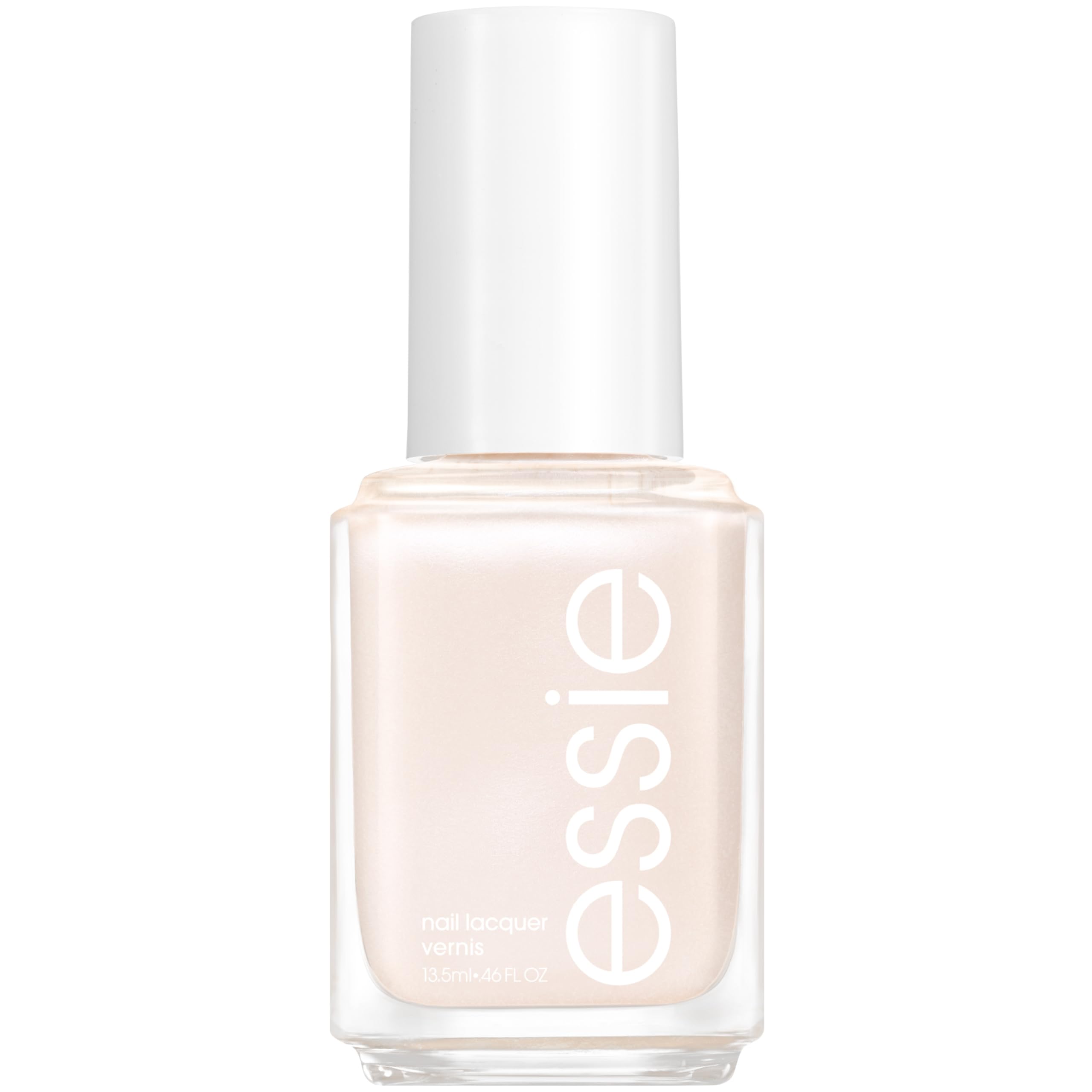 essie bottle front view showing golden beige shade and glossy shine