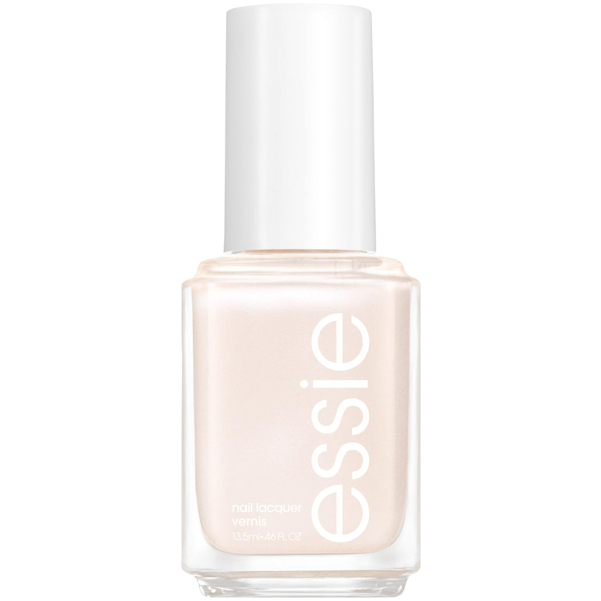 essie bottle front view showing golden beige shade and glossy shine