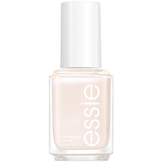 essie bottle front view showing golden beige shade and glossy shine