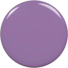 essie shade swatch on nail wheel illustrating mauve purple undertones
