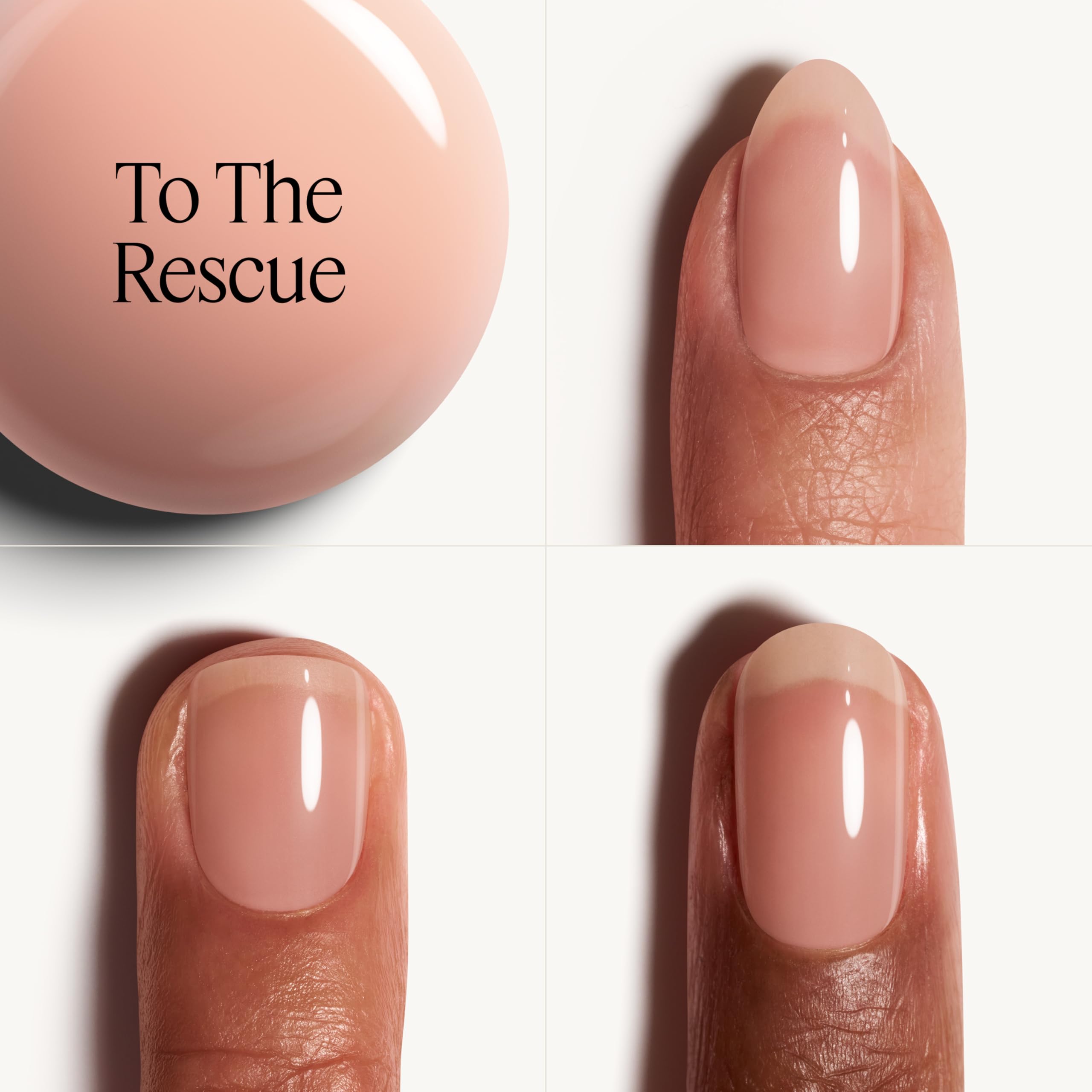 essie label and cap close-up highlighting brand and protective finish