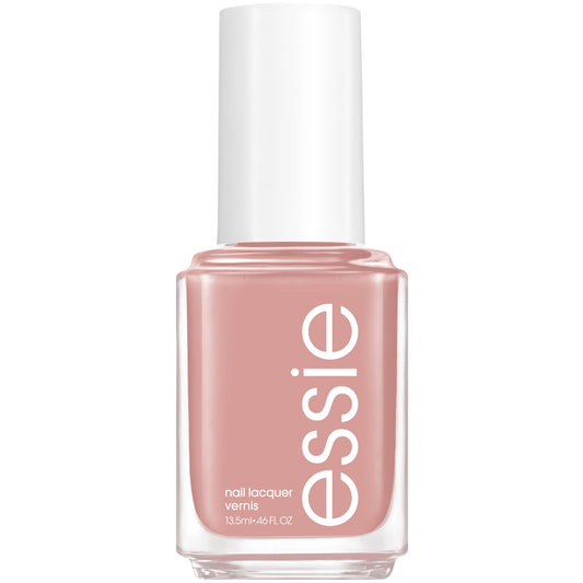 essie Ladylike front bottle showing mauve pink shade and glossy finish