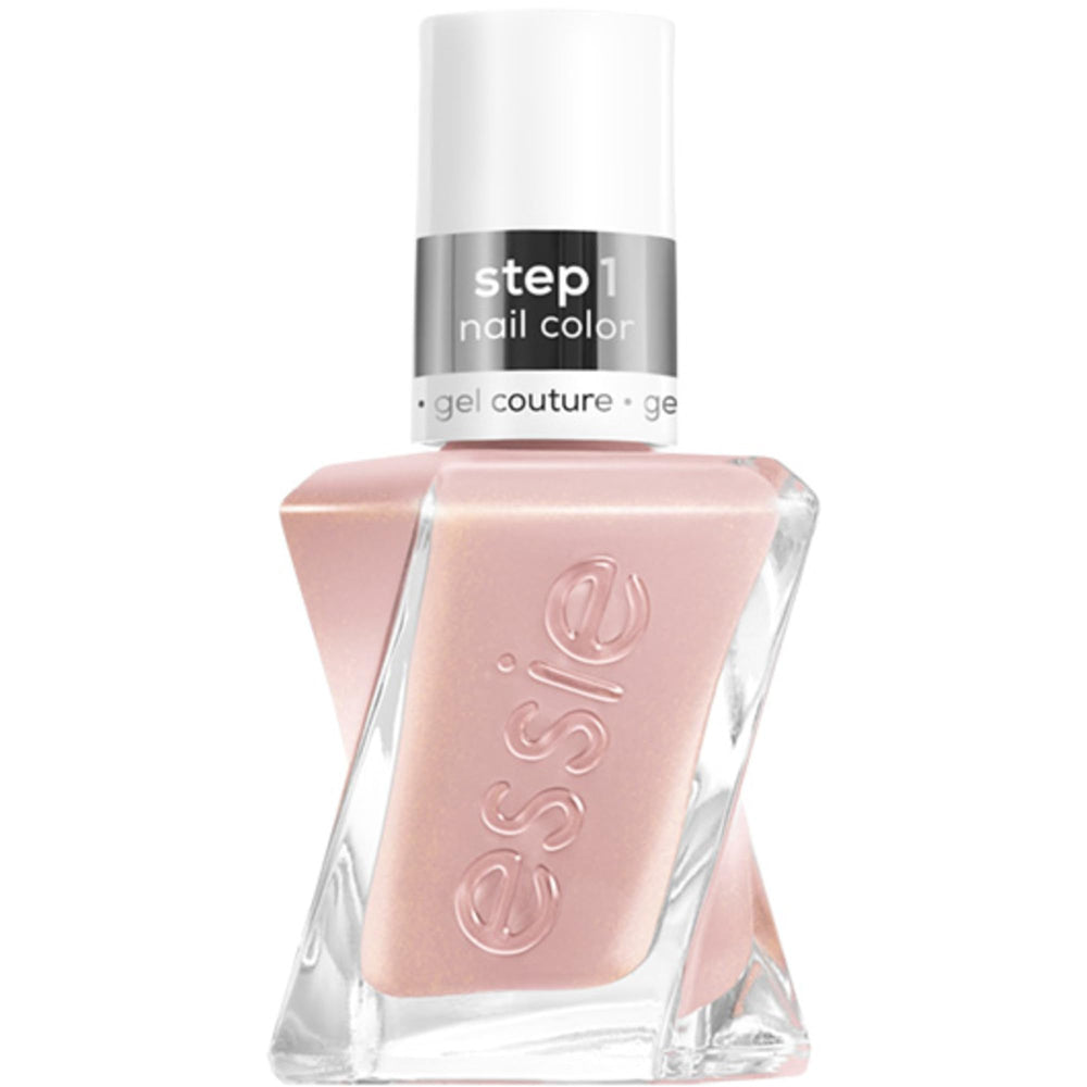essie bottle front view showing Last Nightie beige shade and clean packaging benefit