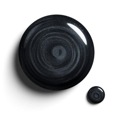 essie bottle opened with brush showing swirl stem brush and smooth application benefit