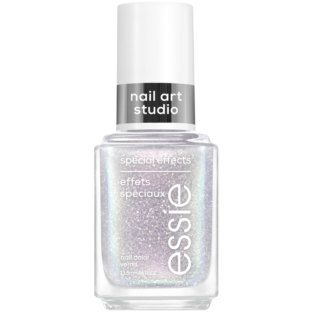 essie bottle front packaging showing pearl purple finish for vibrant nails