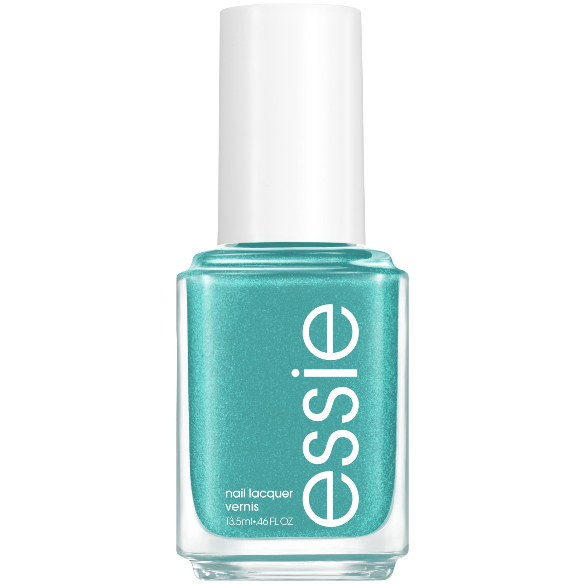essie bottle front view showing rich main attract color and glossy finish benefit