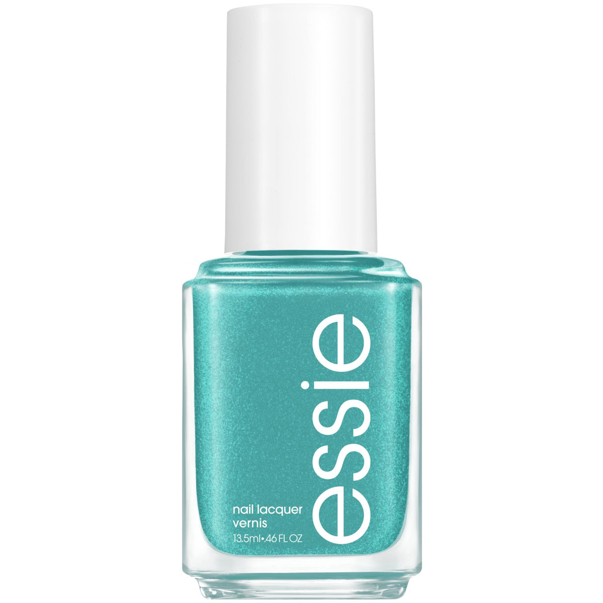 essie bottle front view showing rich main attract color and glossy finish benefit