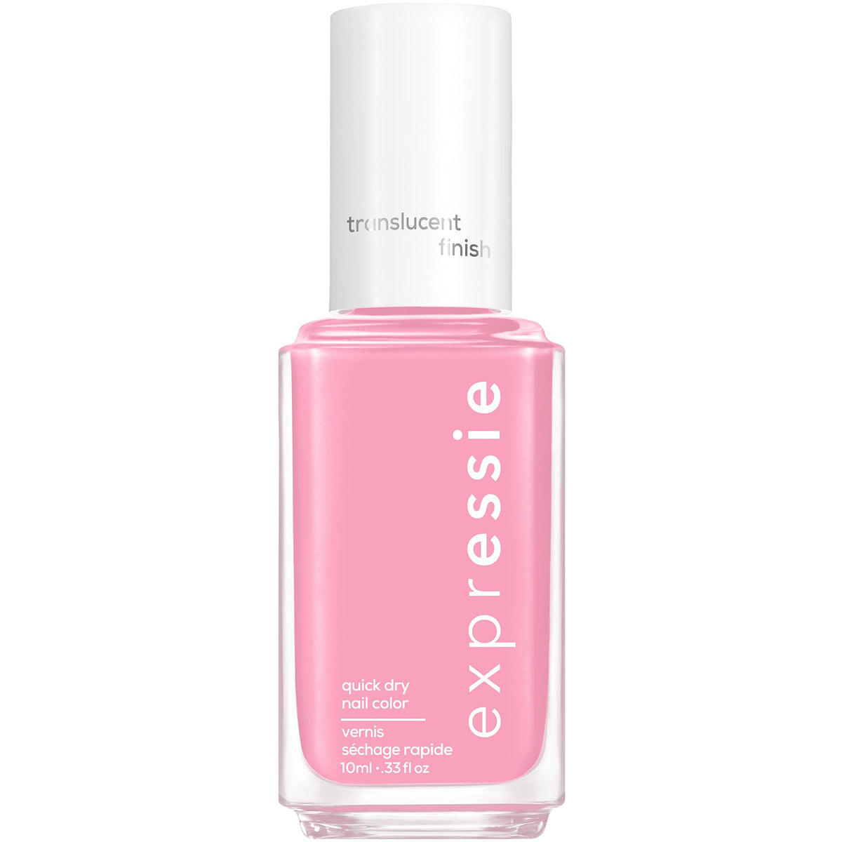 essie front bottle showing Mall Crawler shade and quick-dry benefit