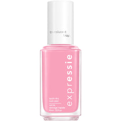essie front bottle showing Mall Crawler shade and quick-dry benefit