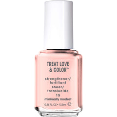 essie manicure on desk setting showing wearable neutral pink for everyday