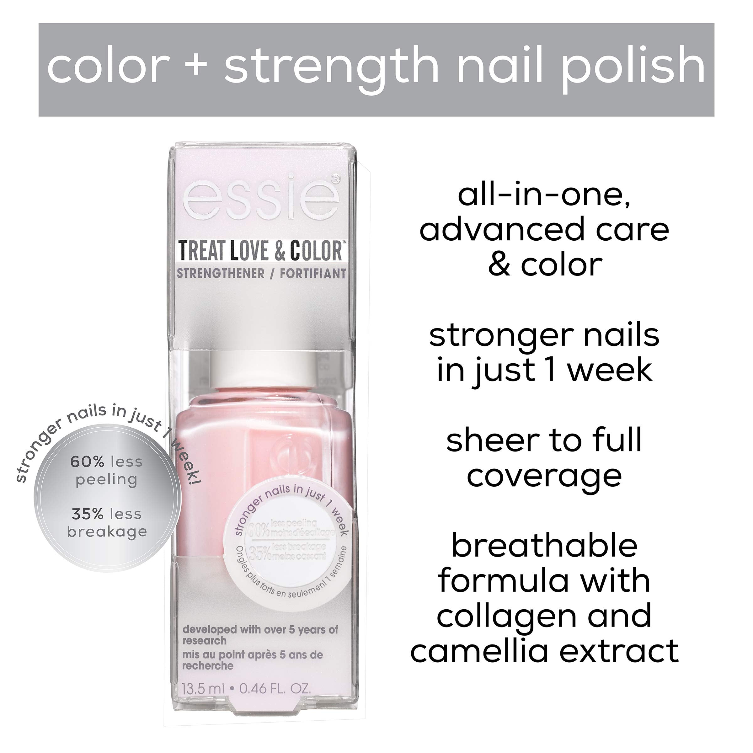 essie closeup of polish texture highlighting collagen-enriched smoothness