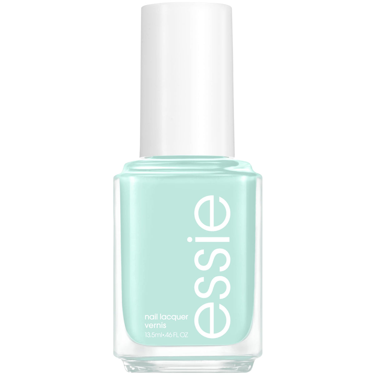 essie front bottle mint candy apple showing glossy mint shade and brand
