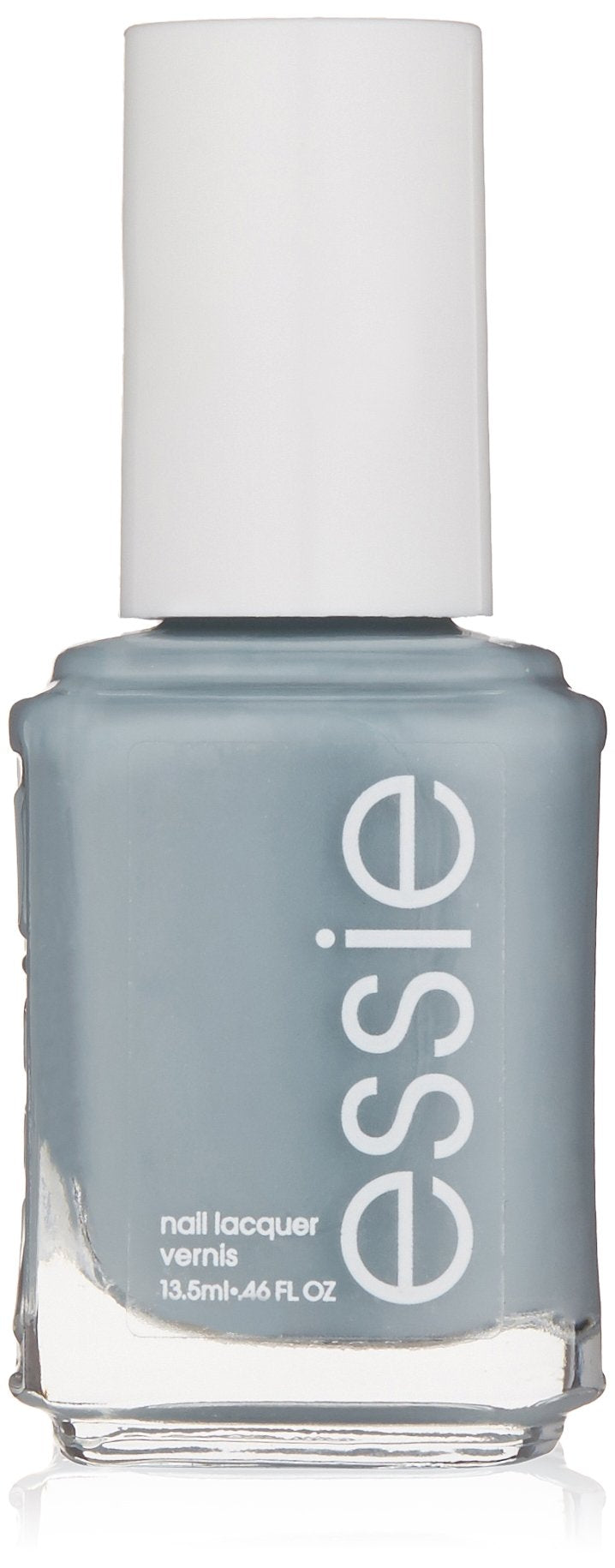 essie Mooning front bottle showing glossy blue shade and label