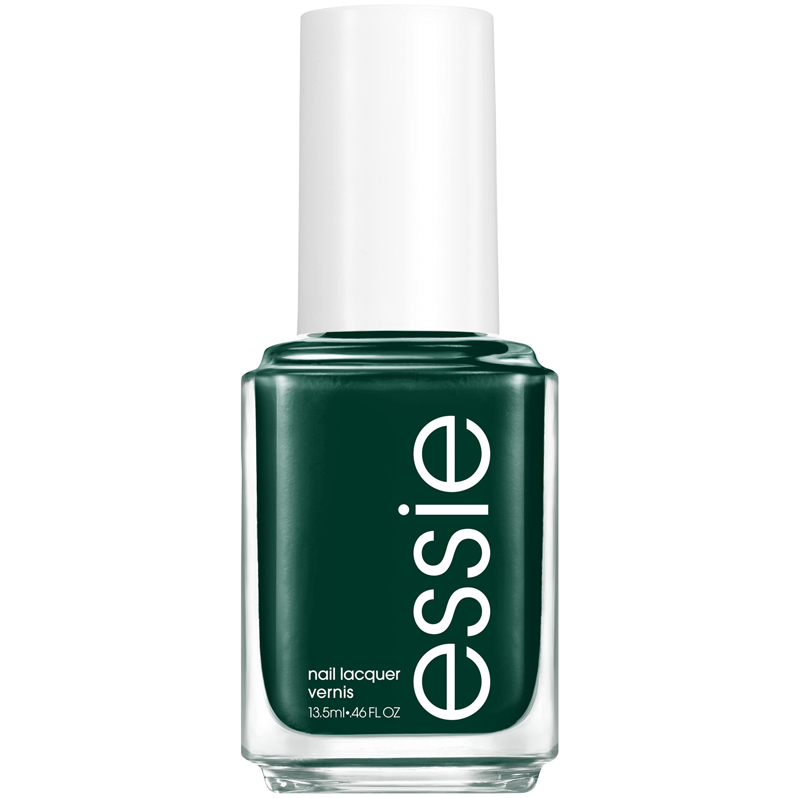 essie Off Tropic front bottle showing color and gloss for instant polish impact