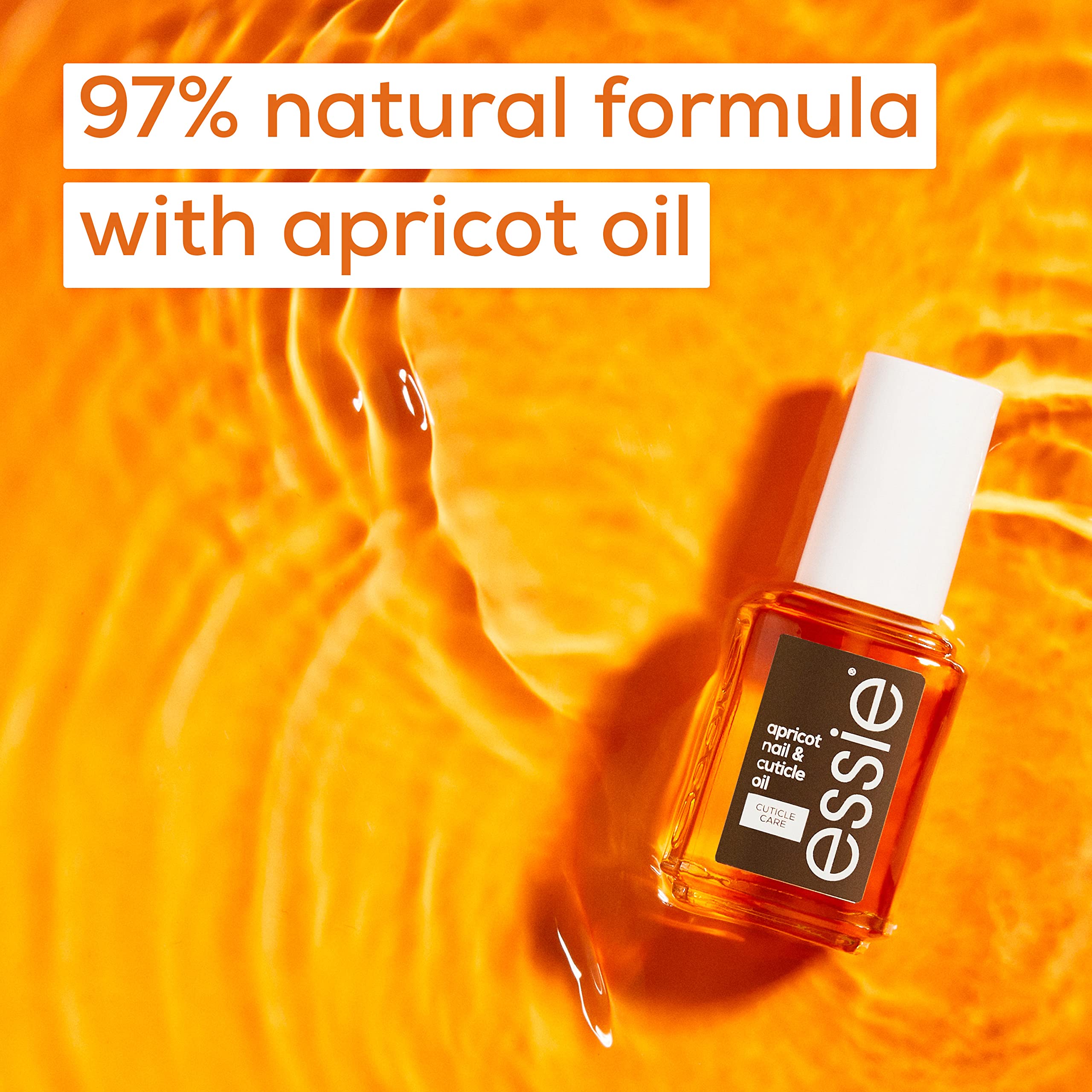 essie oil closeup on cuticle application smoothing and softening skin