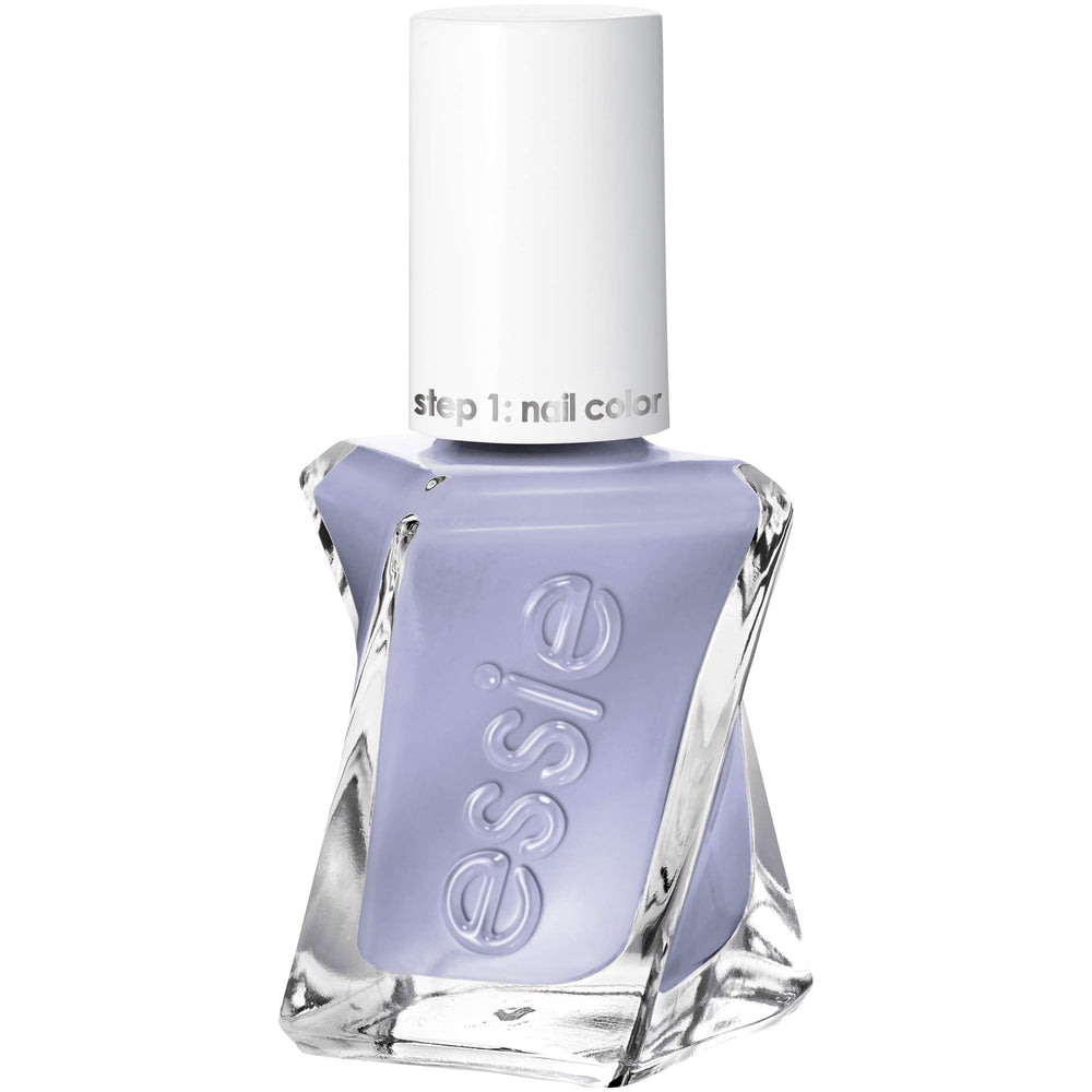essie Once Upon A Time front bottle showing slate-gray color and shiny finish
