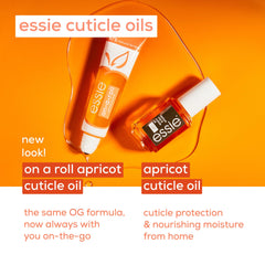 essie bottle next to common items for scale showing portable 0.46 fl oz size
