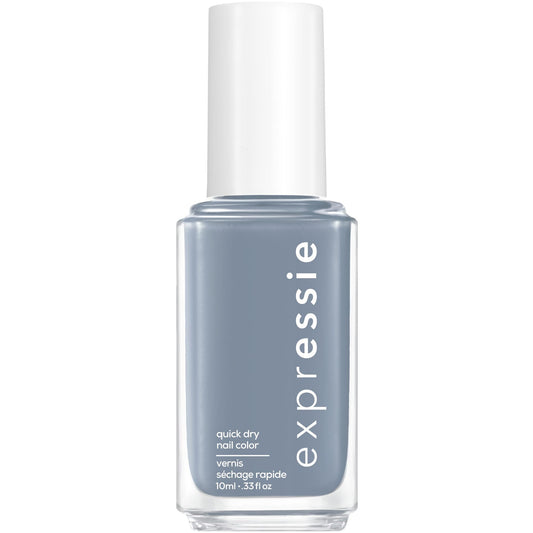 essie slate blue front bottle showing label and color for quick identification