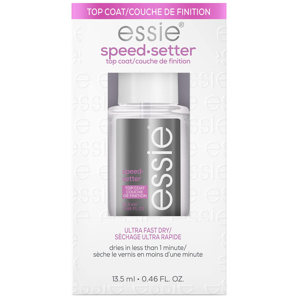 essie Speed Setter front bottle showing quick-dry finish benefit