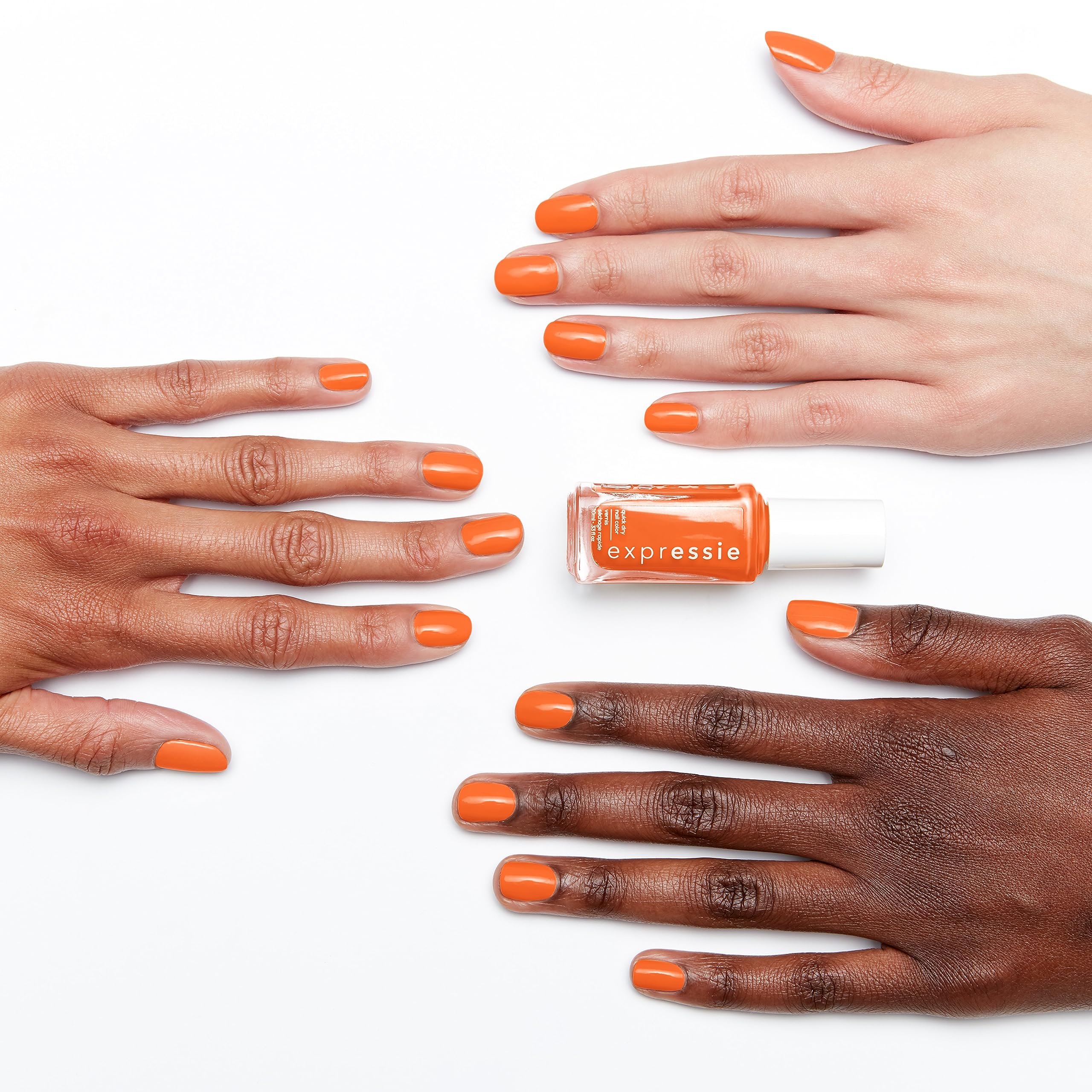 essie nail wheel swatch of Bearer Of Rad News showing true color payoff