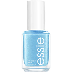 essie bottle front view showing Temperature Check blue and glossy finish