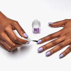 essie top coat applied in hand demonstrating easy use benefit