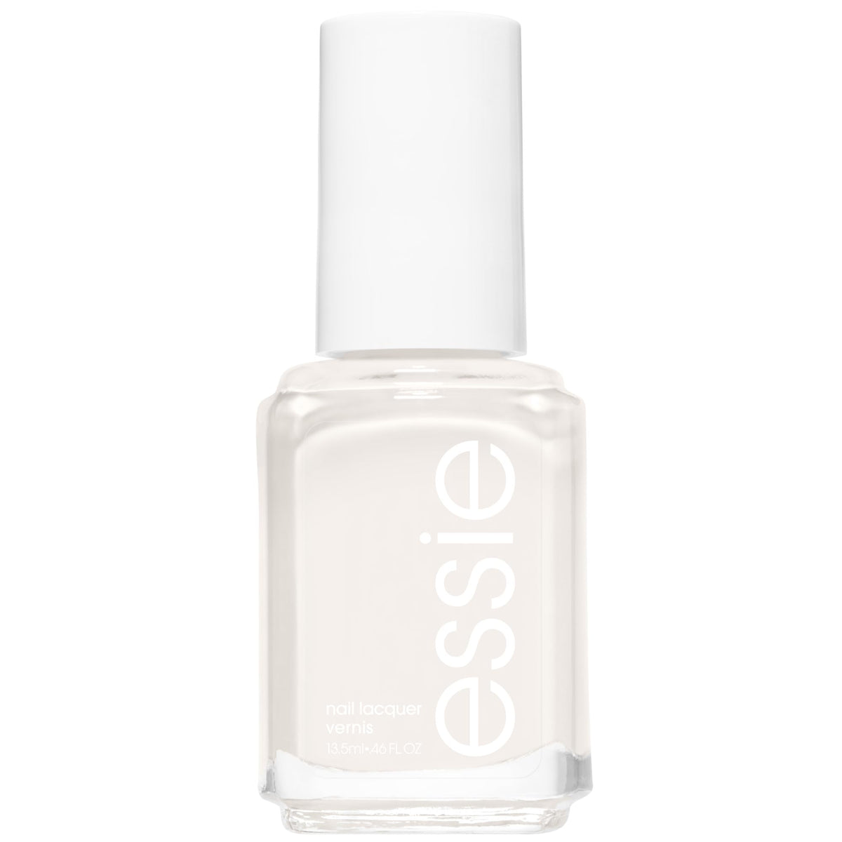 essie bottle front view showing ivory crème color and salon-quality gloss