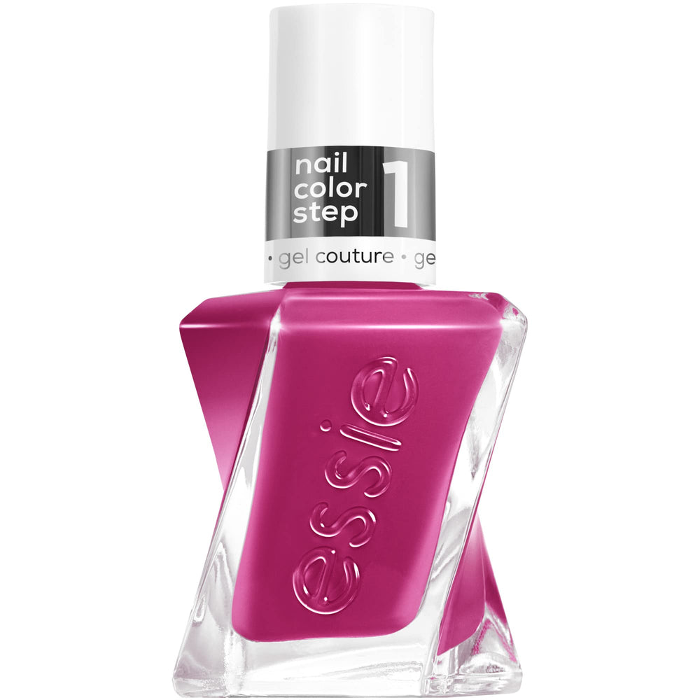 essie bottle front view showing Wilder Than I Seam pink-violet cream color and glossy finish