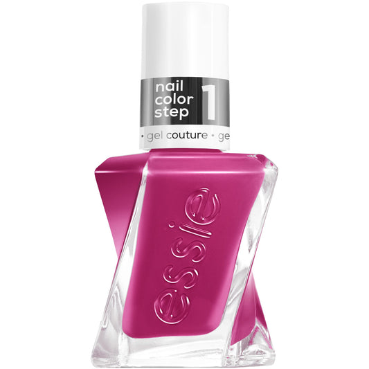 essie bottle front view showing Wilder Than I Seam pink-violet cream color and glossy finish