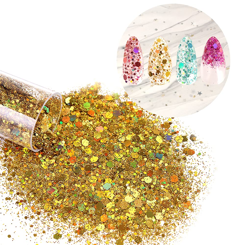 Estanoite makeup application on cheek and eye creating festival-ready sparkle