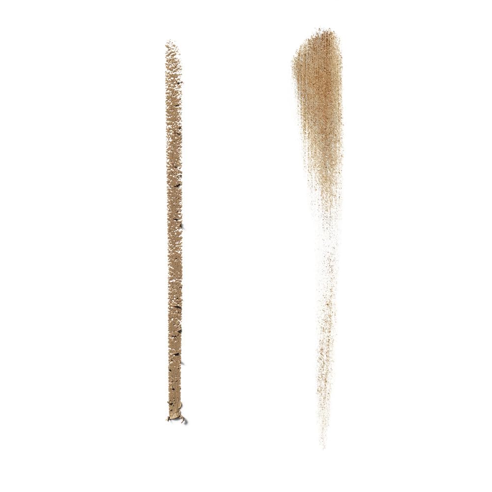 Estée Lauder triangular pencil tip closeup for precise hairlike strokes benefit